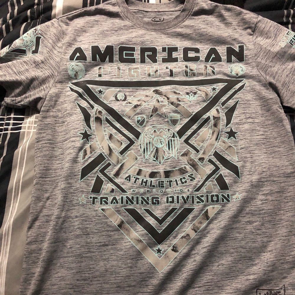 American fighter shirt